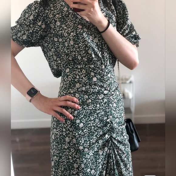 NWT Zara Midi Flpral Printed Dress - 6601-675 - Picture 15 of 15